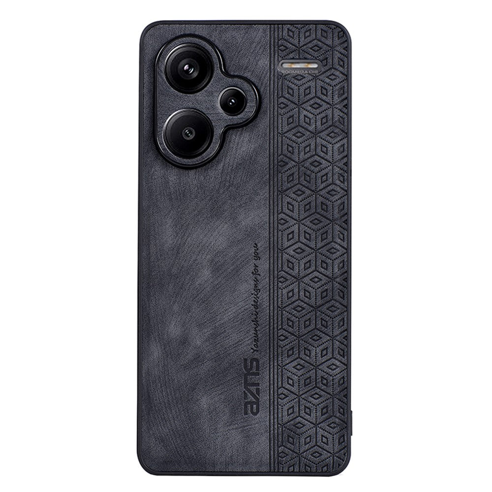 AZNS För Xiaomi Redmi Note 13 Pro+ 5G Skal Tryckt PU-läder + TPU Mobilskal