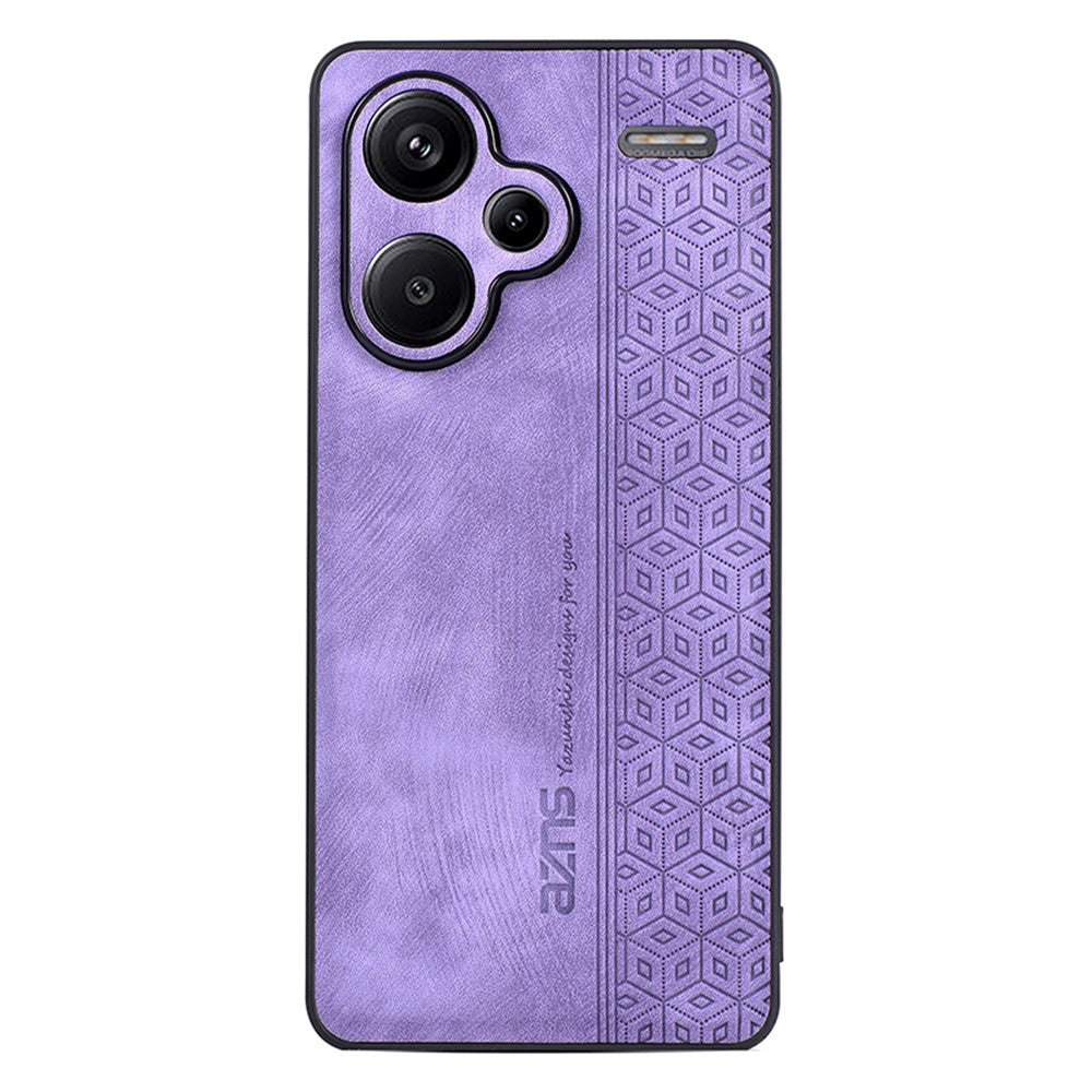 AZNS För Xiaomi Redmi Note 13 Pro+ 5G Skal Tryckt PU-läder + TPU Mobilskal