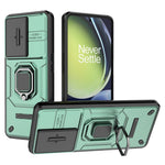 For OnePlus Nord CE 3 Lite 5G / N30 5G Cover Slide Lens Lid PC+TPU Kickstand Telefoncover
