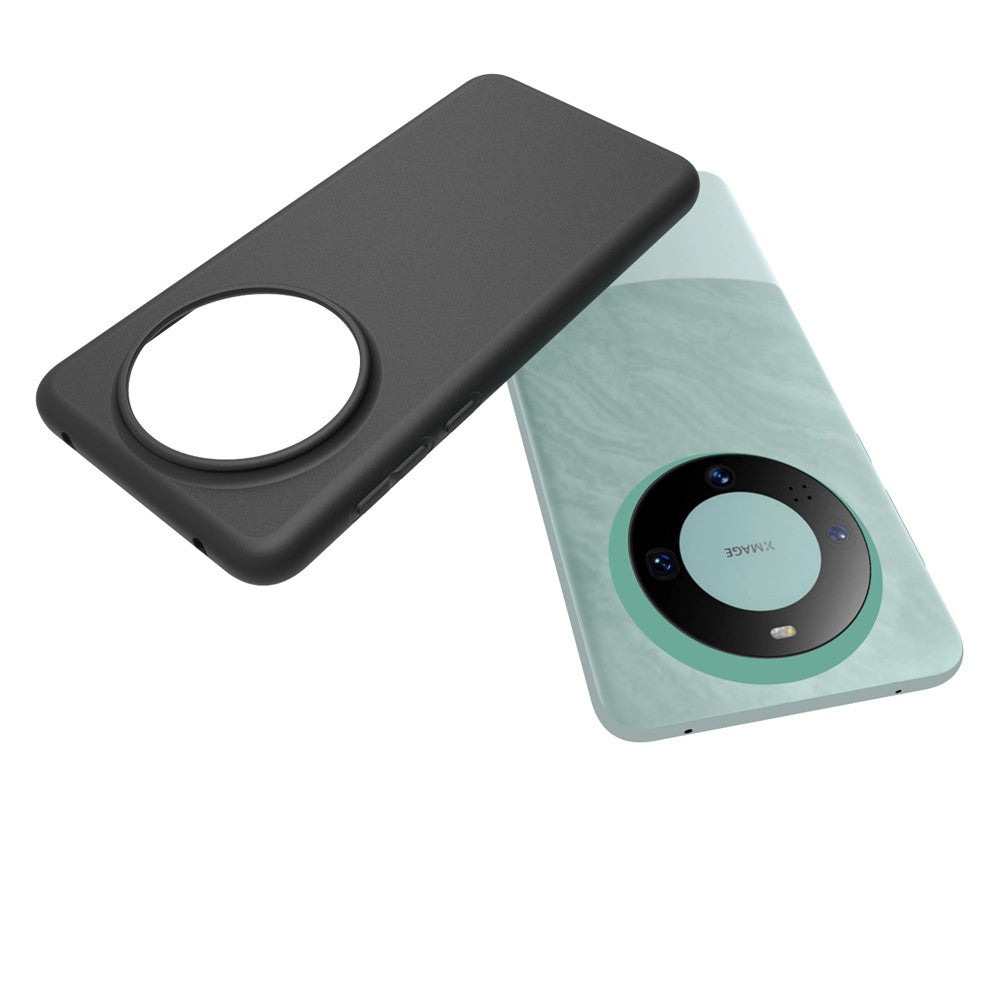 10Pcs  /  Pack for Huawei Mate 60 Anti-Fingerprint Phone Case Matte TPU Phone Shell