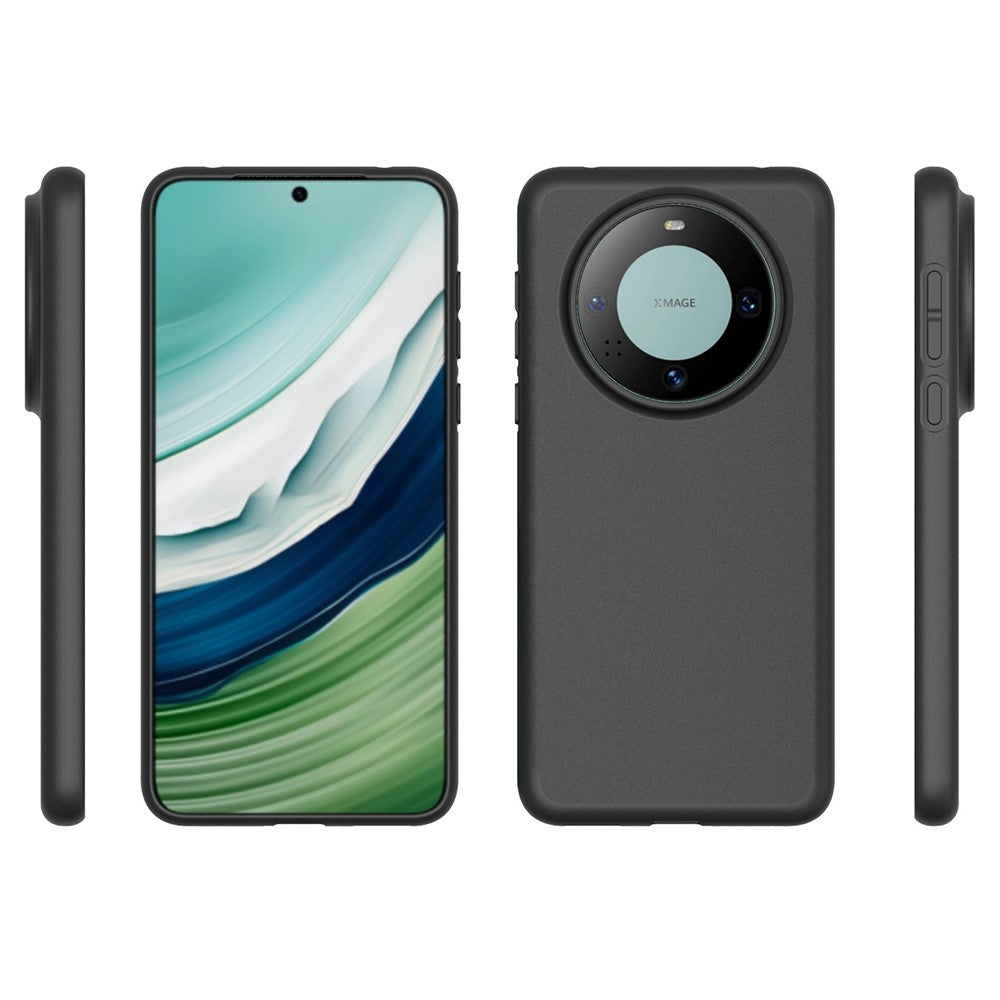 10Pcs  /  Pack for Huawei Mate 60 Anti-Fingerprint Phone Case Matte TPU Phone Shell