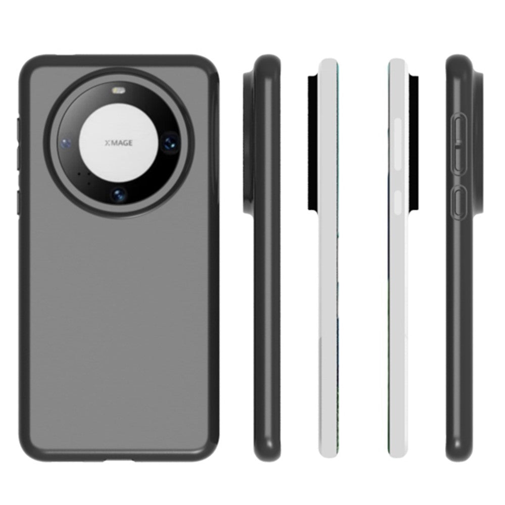 10Pcs / Pack for Huawei Mate 60 Pro TPU Case Dual-sided Matte Anti-scratch Cover
