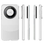 10Pcs / Pack For Huawei Mate 60 Pro TPU Case Inner Watermark-Free Texture Cell Phone Cover