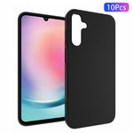 10Pcs / Pack for Samsung Galaxy A15 4G Case Dual-sided Matte Phone TPU Cover