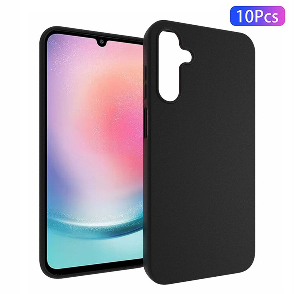 10Pcs / Pack for Samsung Galaxy A15 4G Case Dual-sided Matte Phone TPU Cover