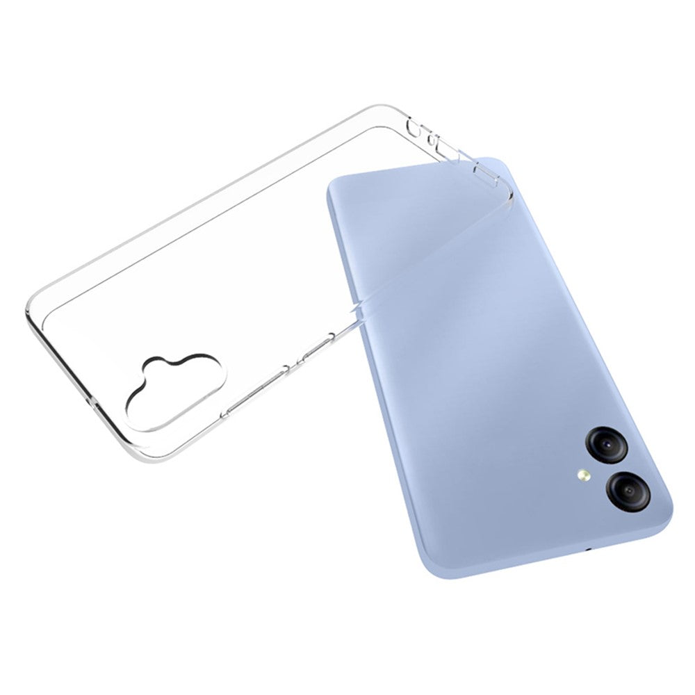 10Pcs  /  Pack For Samsung Galaxy A05 4G Case TPU Mobile Phone Cover Inner Watermark-Free Texture Shell