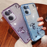 KADEM For OnePlus Nord CE 2 5G Case Anti-Scratch Phone Shell Flower Decor Phone Cover
