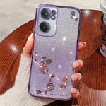 KADEM För OnePlus Nord CE 2 5G Skal Anti-rep Mobilskal Blomdekor mobilskydd