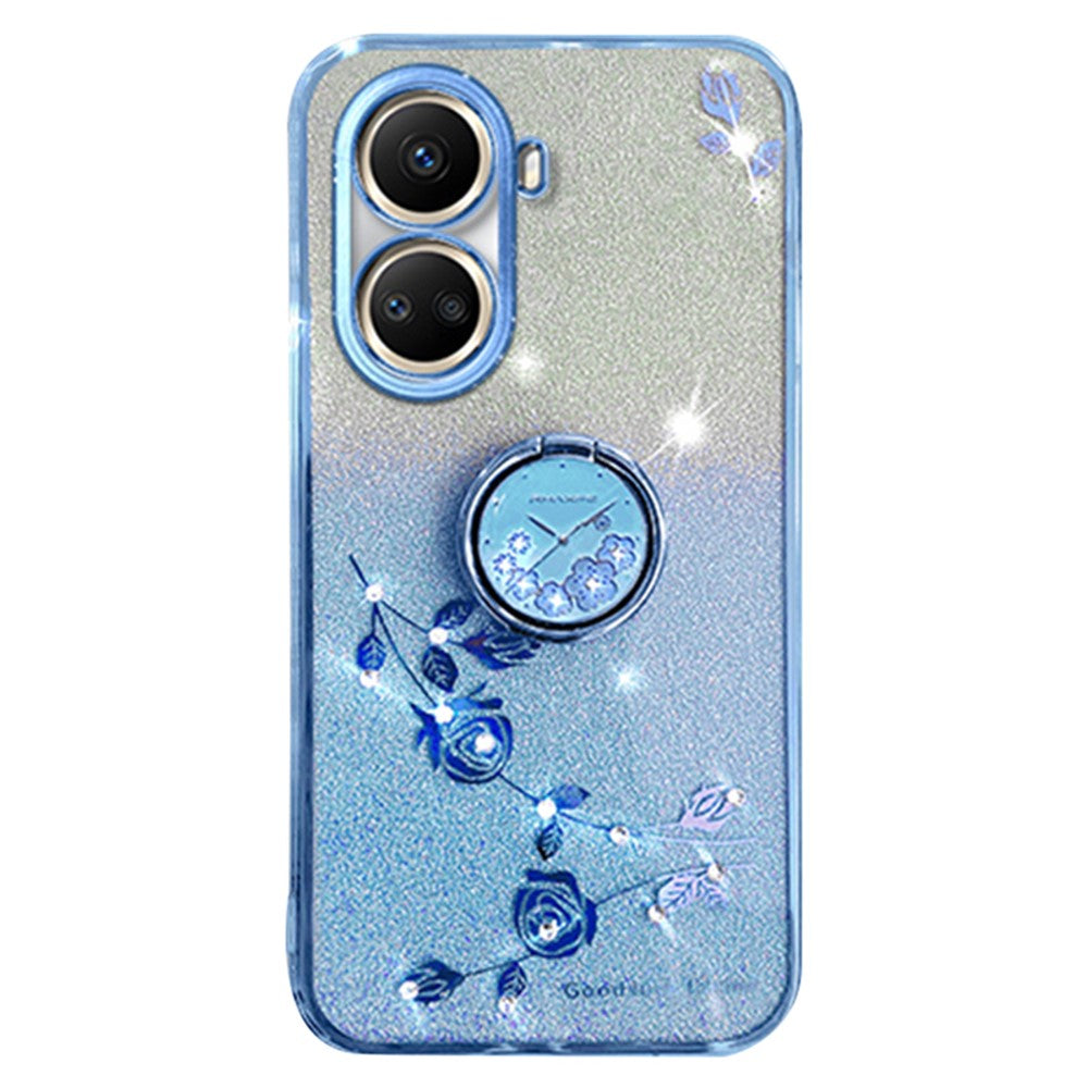 KADEM For Huawei nova 10 SE 4G Case Gradient TPU Kickstand Phone Protective Cover