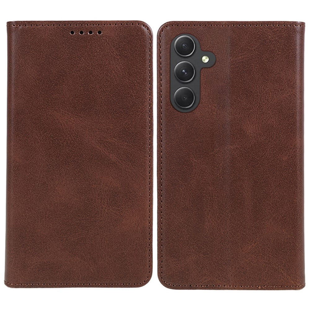 Til Samsung Galaxy A15 5G Cover Læderpung Magnetisk Automatisk Lukning Telefoncover