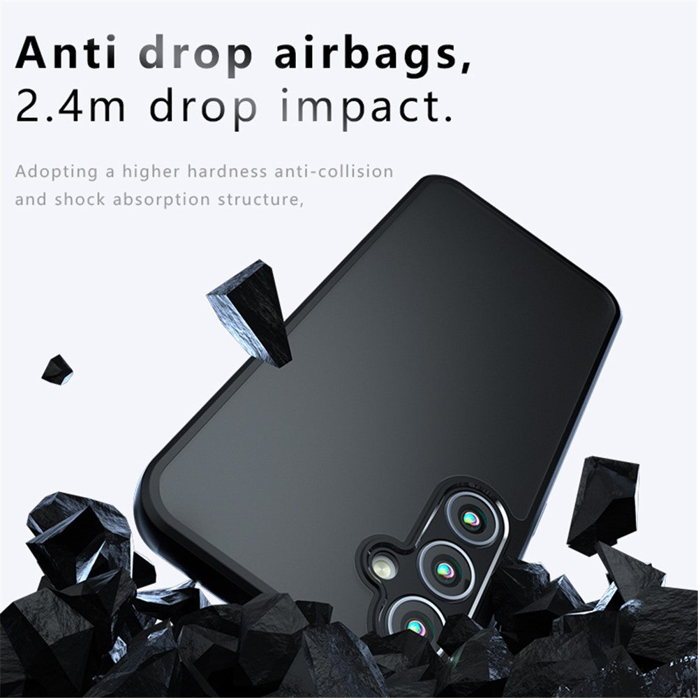 For Samsung Galaxy S23 FE Case PC+TPU Anti-fall Matte Phone Cover