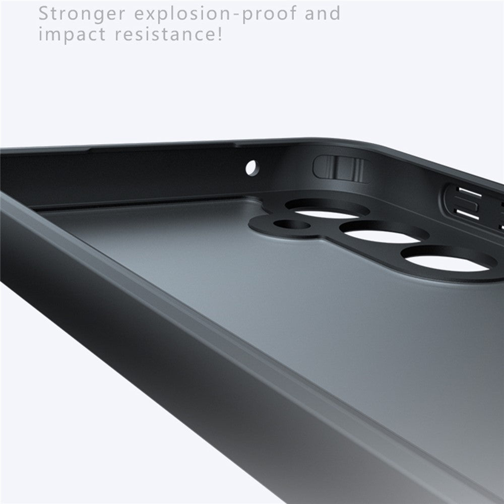 For Samsung Galaxy S23 FE Case PC+TPU Anti-fall Matte Phone Cover