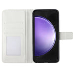 For Samsung Galaxy S23 FE Case 3D Pattern Leather Flip Phone Cover