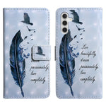 For Samsung Galaxy S23 FE Case 3D Pattern Leather Flip Phone Cover