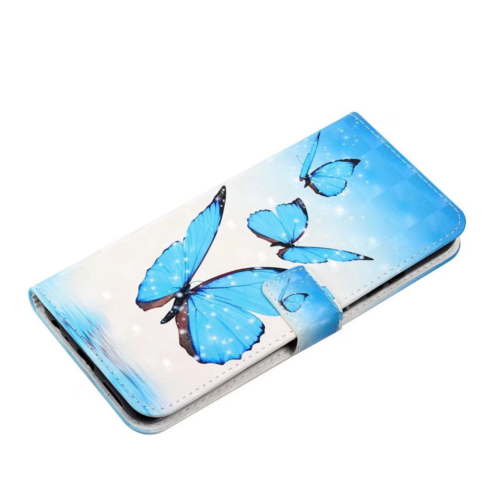 For Xiaomi Redmi Note 10 4G / Note 10S 4G / Poco M5s 4G Case 3D Pattern Flip Phone Cover