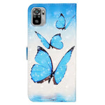 For Xiaomi Redmi Note 10 4G / Note 10S 4G / Poco M5s 4G Case 3D Pattern Flip Phone Cover