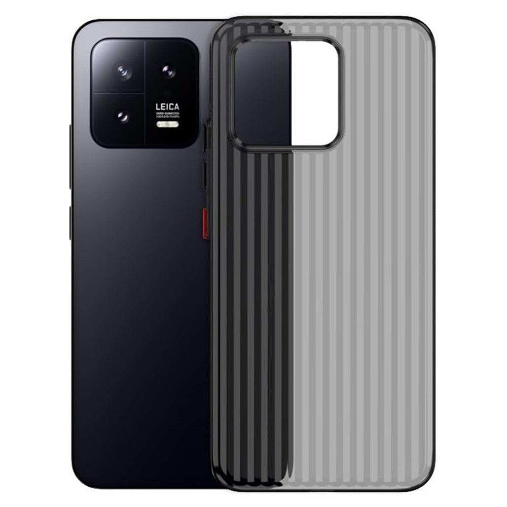 Xiaomi 13 Pro 5G-skal, korrugerad textur, hårt PC-mobilskal