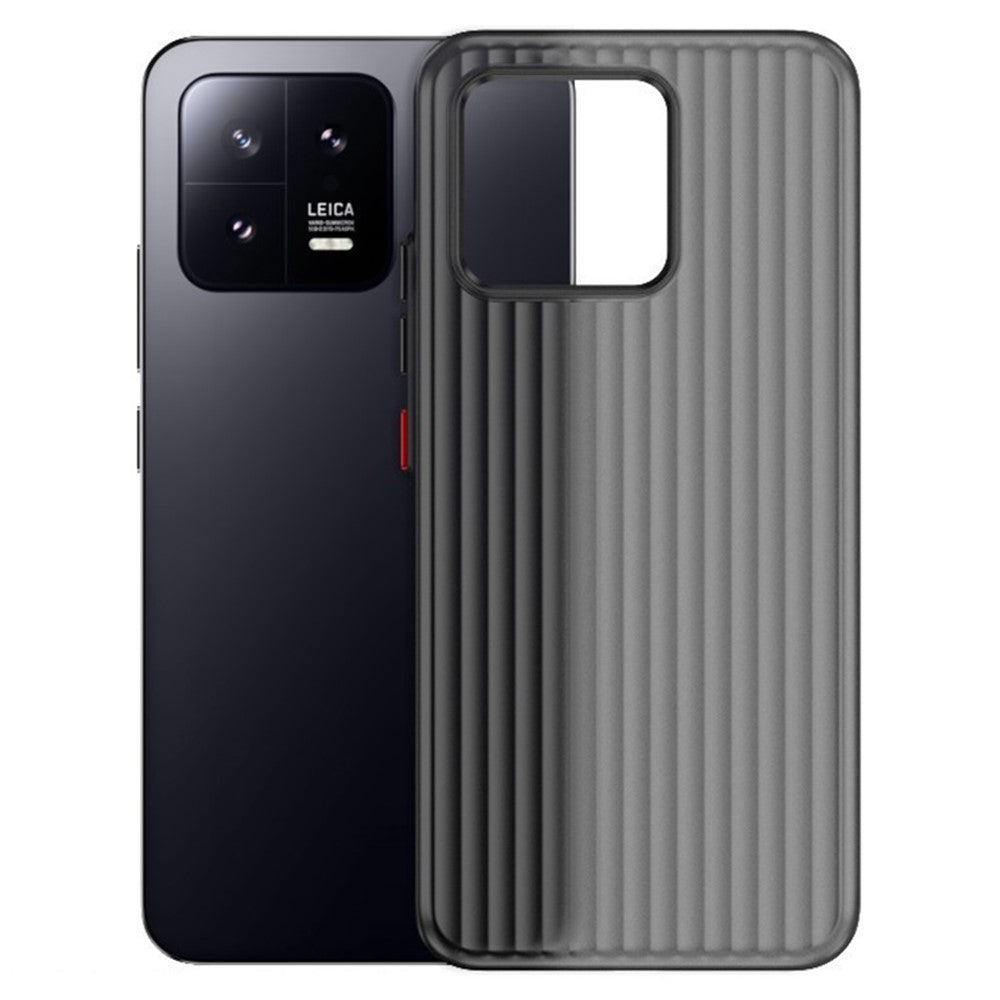 Xiaomi 13 Pro 5G-skal, korrugerad textur, hårt PC-mobilskal