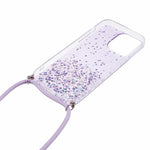 AW Series for iPhone 15 Pro Slim-Fit Phone Shell Epoxy Flexible TPU Case with Lanyard