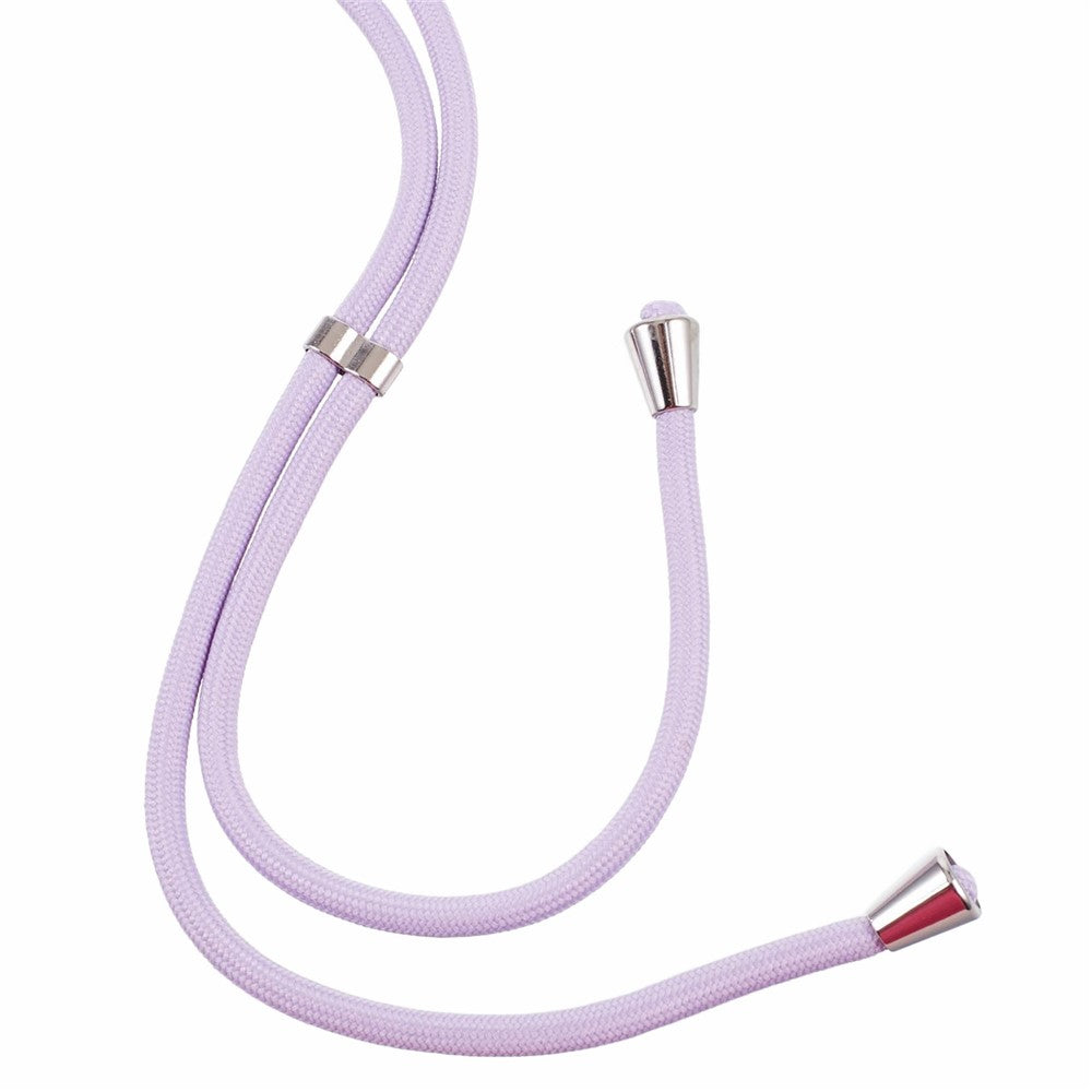 AW Series for iPhone 12 Pro / 12 Case Sparkle Epoxy TPU Phone Shell with Lanyard