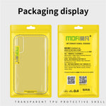 MOFI For Samsung Galaxy S24+ Case Slim-Fit Cover Transparent TPU Phone Shell