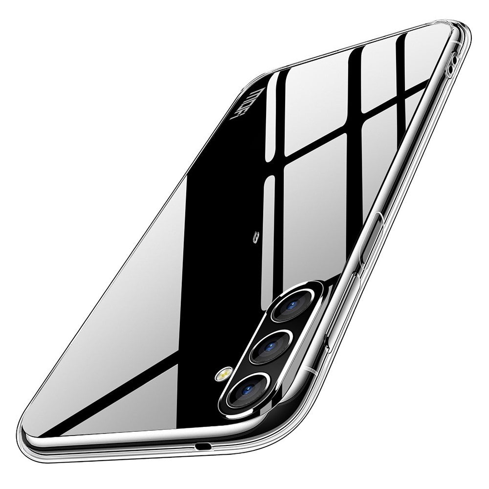 MOFI For Samsung Galaxy S24+ Case Slim-Fit Cover Transparent TPU Phone Shell