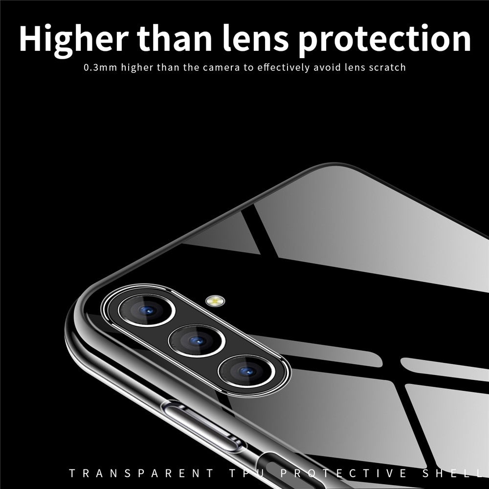 MOFI For Samsung Galaxy S24+ Case Slim-Fit Cover Transparent TPU Phone Shell