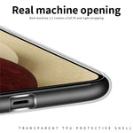 MOFI For Samsung Galaxy S24+ Case Slim-Fit Cover Transparent TPU Phone Shell