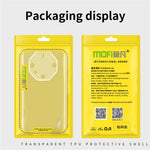 MOFI För Huawei Mate 60 RS Ultimate Skal HD Transparent mobilskal TPU mobilskal