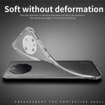 MOFI För Huawei Mate 60 RS Ultimate Skal HD Transparent mobilskal TPU mobilskal
