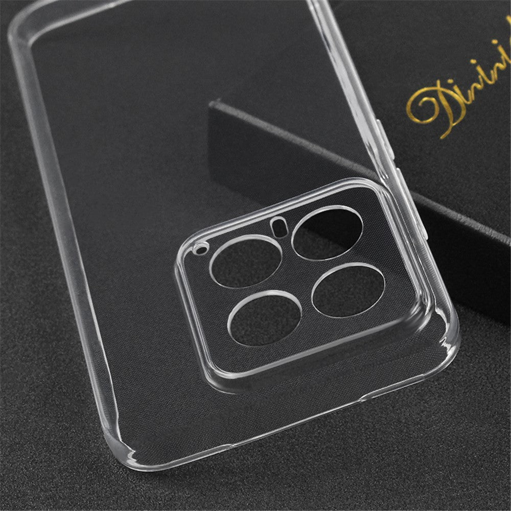 Xiaomi 14-skal TPU-mobilskydd HD Clear Cell Phone Shell (Exakt bakre linsutskärning)