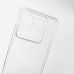 For Xiaomi 14 Pro Case HD Clear Cell Phone Shell TPU Cover (Precise Rear Lens Cutout)