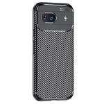 Til Google Pixel 8a Cover TPU Kulfiber Tekstur Stødsikkert Telefoncover