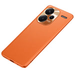 Xiaomi Redmi Note 13 Pro+ 5G-skal PU-läder+TPU+PC fallskyddande mobilskal