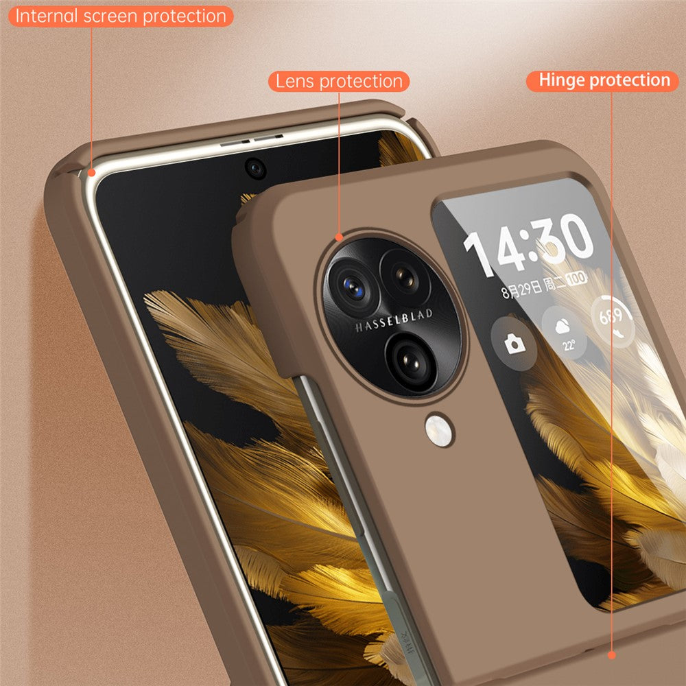 For Oppo Find N3 Flip 5G Case Anti-scratch Hard PC Phone Back Cover