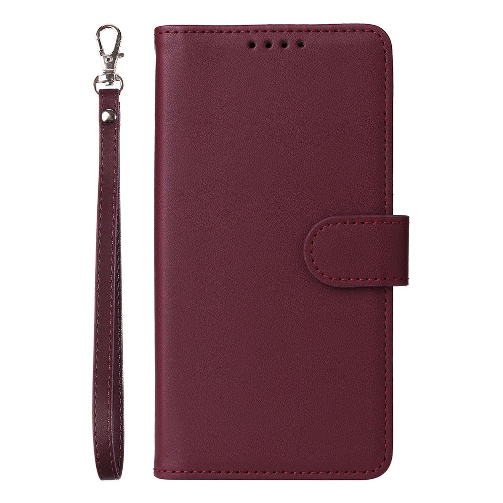 For iPhone 13 Pro Max Magnetic Case BETOPNICE Detachable PU Leather Phone Cover with Strap