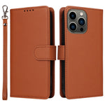 For iPhone 13 Pro Max Magnetic Case BETOPNICE Detachable PU Leather Phone Cover with Strap
