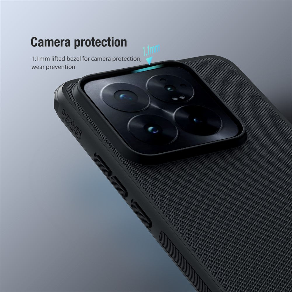 NILLKIN Super Frosted Shield Pro for Xiaomi 14 Pro Case Shockproof PC + TPU Matte Phone Cover