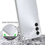Samsung Galaxy A05s 4G HD Transparent Mobilskal Akryl + TPU Hybrid Mobilskal
