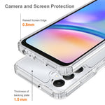 Samsung Galaxy A05s 4G HD Transparent Mobilskal Akryl + TPU Hybrid Mobilskal
