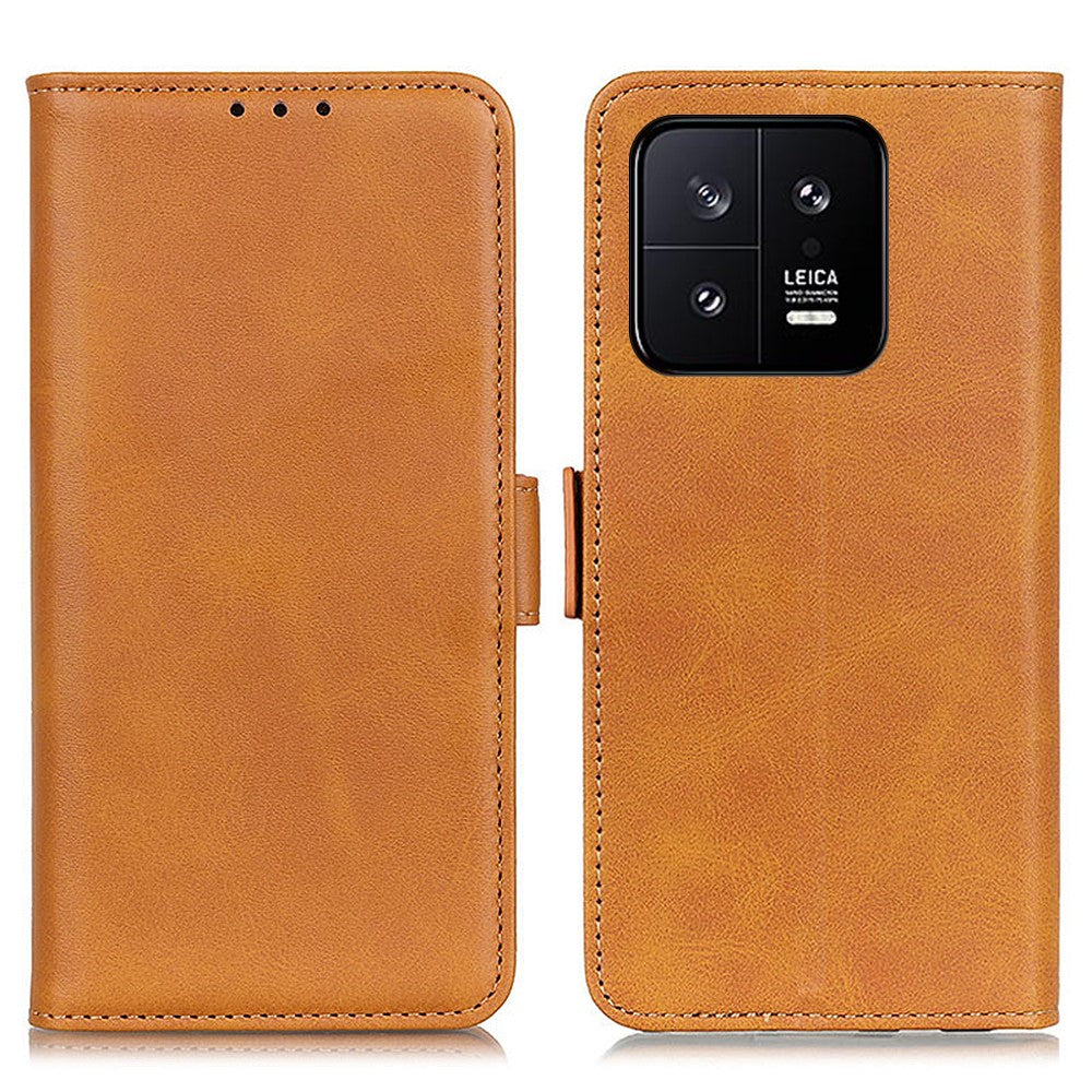 For Xiaomi 14 Case Foldable Stand Phone Cover TPU +PU Leather Wallet
