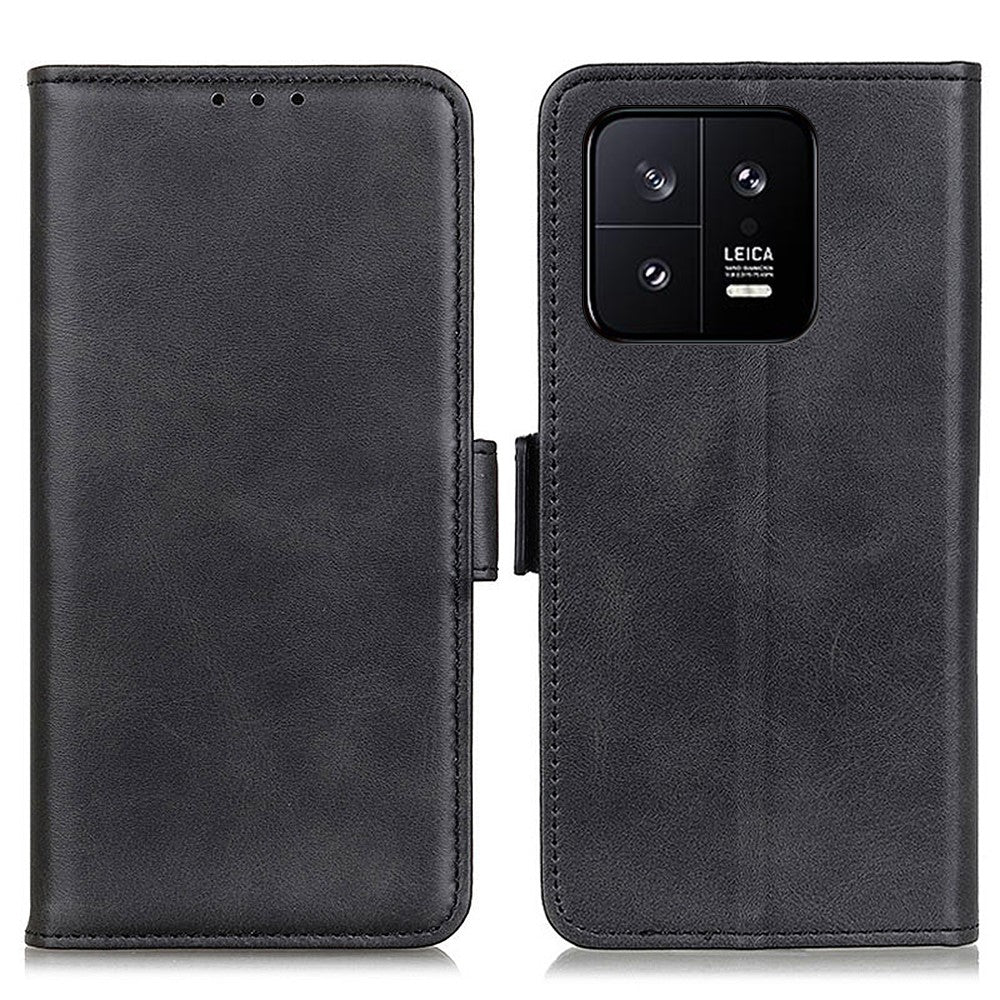 For Xiaomi 14 Case Foldable Stand Phone Cover TPU +PU Leather Wallet