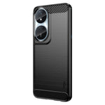 MOFI JK TPU Series-1 För Honor Play 50 Plus 5G Kolfiberstruktur Slim-Fit Skal TPU Mobilmobilskydd