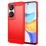 MOFI JK TPU Series-1 För Honor Play 50 Plus 5G Kolfiberstruktur Slim-Fit Skal TPU Mobilmobilskydd