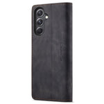 CASEME 013-serien för Samsung Galaxy S23 FE-skal i PU-läder, stativ, folio-fodral
