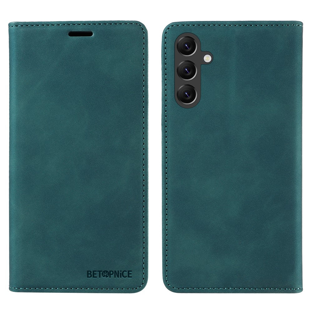 BETOPNICE 003 Telefoncover til Samsung Galaxy A15 5G RFID Blokerende Pung Lædercover Telefonskal