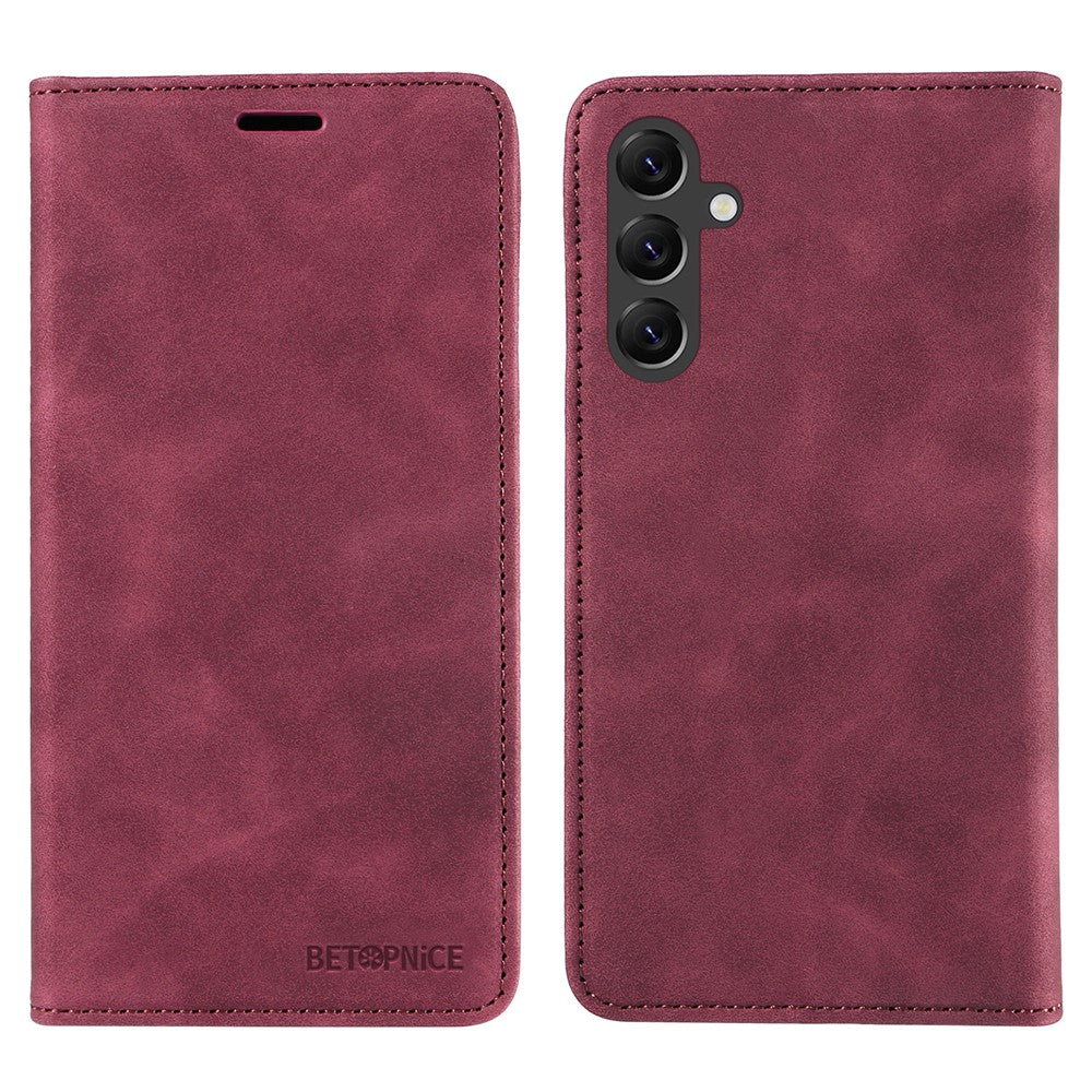 BETOPNICE 003 Telefoncover til Samsung Galaxy A15 5G RFID Blokerende Pung Lædercover Telefonskal