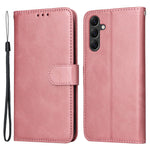 For Samsung Galaxy A15 5G Case Shockproof Phone Shell Calf Texture Leather Wallet Phone Cover