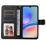 For Samsung Galaxy A05s 4G Case Calf Texture Leather Wallet Phone Stand Cover