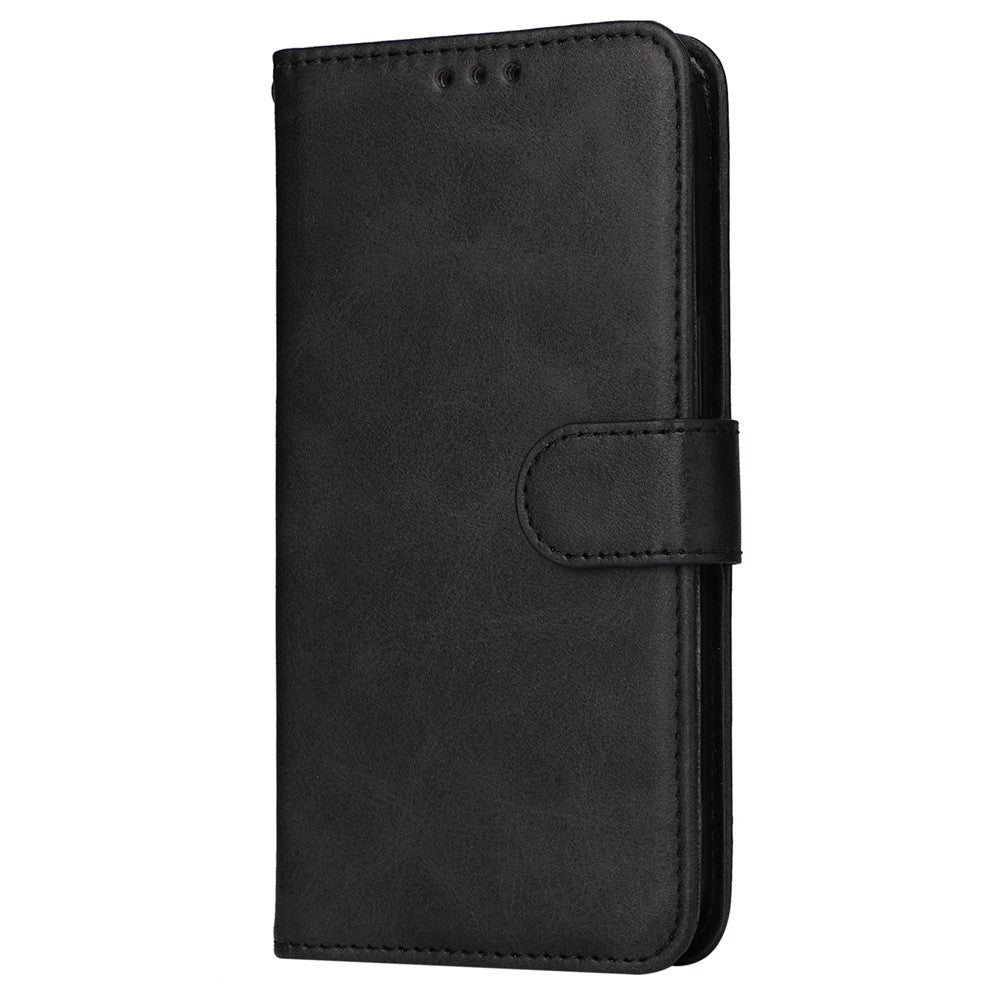 For Samsung Galaxy A05s 4G Case Calf Texture Leather Wallet Phone Stand Cover